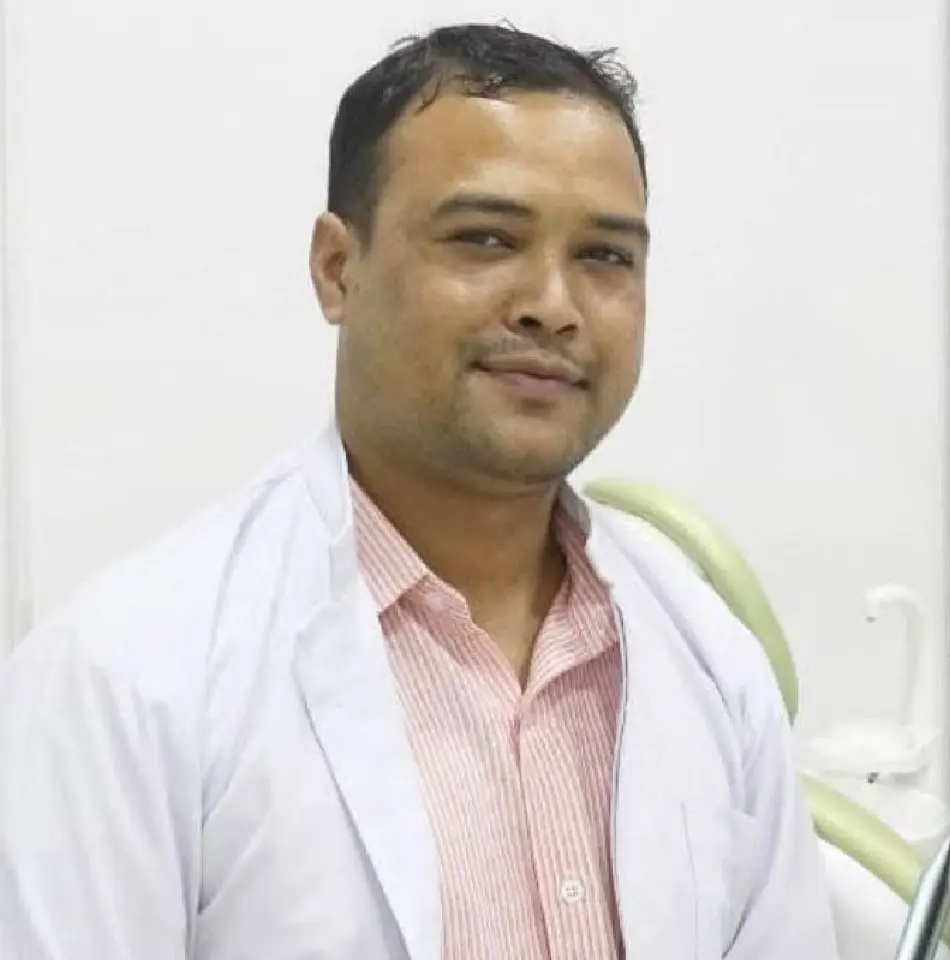 Dr Manoj Kumar Mahet consultant orthodontist at Agrim Dental Clinic Kathmandu